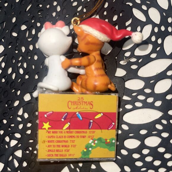 ⭐Mistletoe Magic Collection Cats Christmas Ornament Cats Listening to CD Walkman - Picture 3 of 5